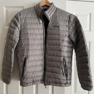 Men’s Patagonia Silver Down Sweater Jacket Large
